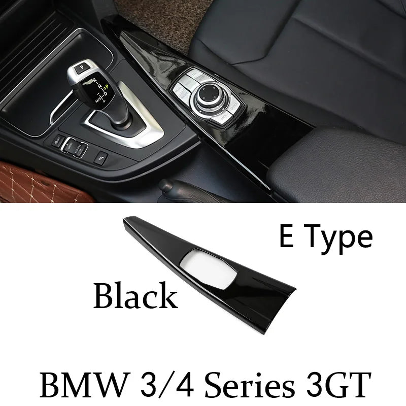 For BMW 3 4 Series 3GT F30 F31 F32 F34 F36 316Li 320Li Car Accessories Control Gear Shift Panel Decorative Strip Cover Trim