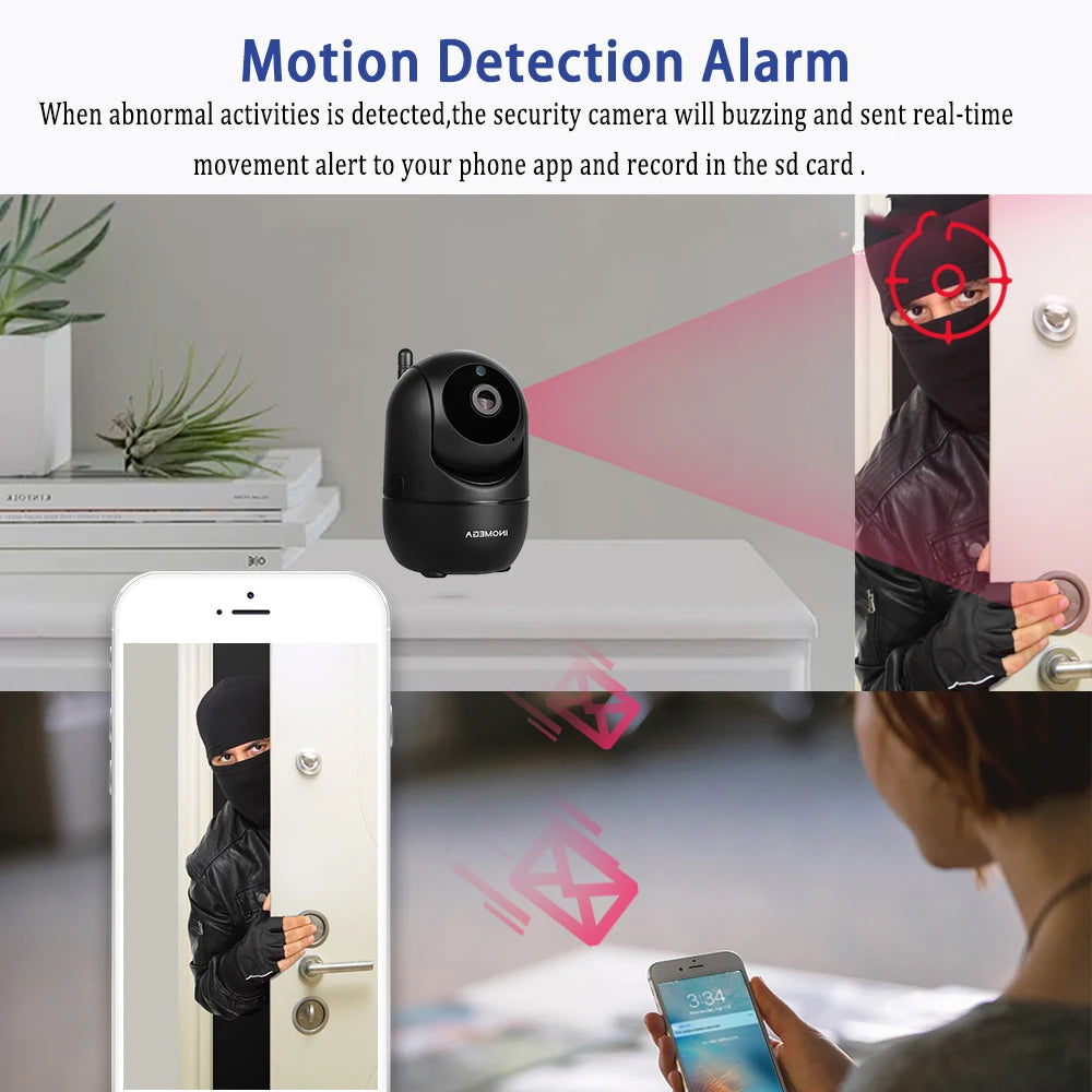 INQMEGA HD 1080P Cloud Wireless IP Camera Intelligent Auto Tracking of Human Home Security Surveillance CCTV Network Wifi Camera
