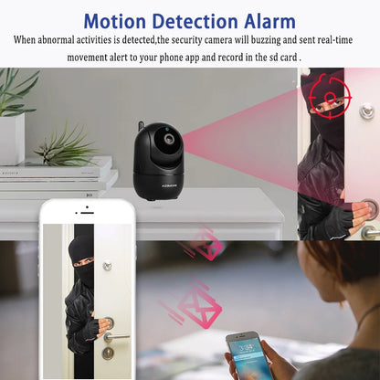 INQMEGA HD 1080P Cloud Wireless IP Camera Intelligent Auto Tracking of Human Home Security Surveillance CCTV Network Wifi Camera