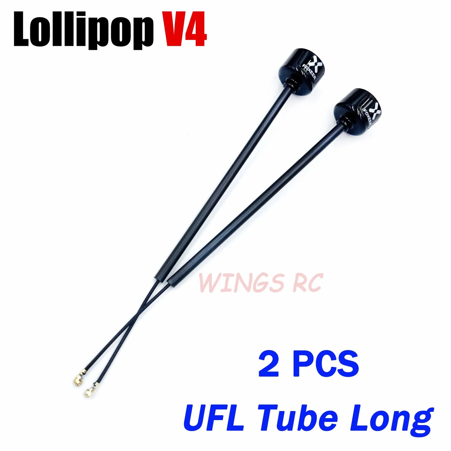 Antenna Lollipop 4 V4 FPV Antenna 5.8G 2.6Dbi Stubby RHCP SMA RPSMA UFL Straight/Angle MMCX 7.2G for FPV RC Racing Drone
