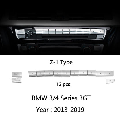 For BMW 3 4 Series 3GT F30 F31 F32 F34 F36 316Li 320Li Car Accessories Control Gear Shift Panel Decorative Strip Cover Trim