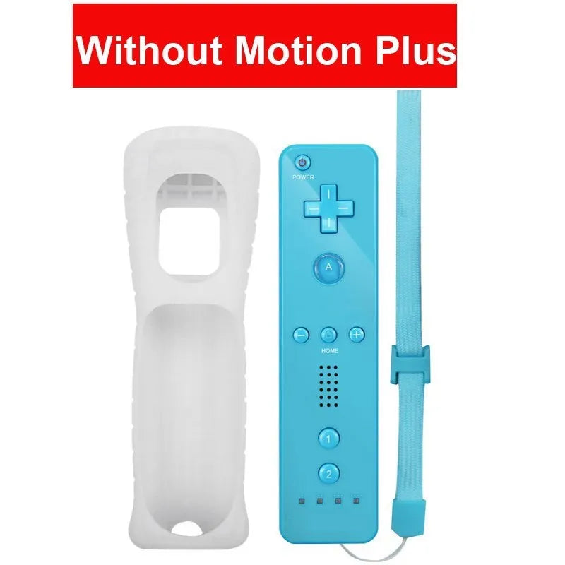 2 in 1 Controller for Nintendo Wii Console Wireless Gamepad Optional Motion plus Nunchuck Remote Joystick Video Game Accessories
