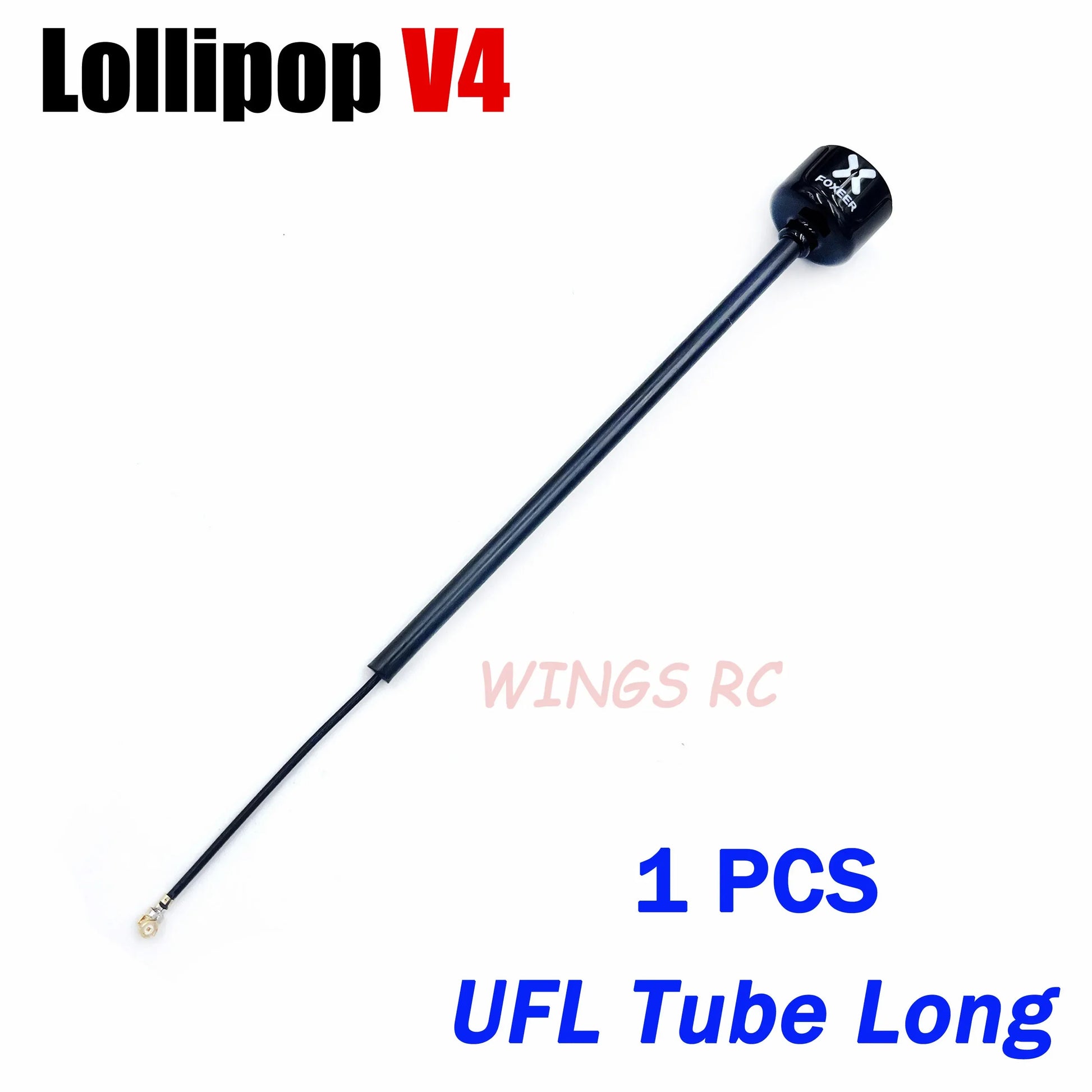 Antenna Lollipop 4 V4 FPV Antenna 5.8G 2.6Dbi Stubby RHCP SMA RPSMA UFL Straight/Angle MMCX 7.2G for FPV RC Racing Drone
