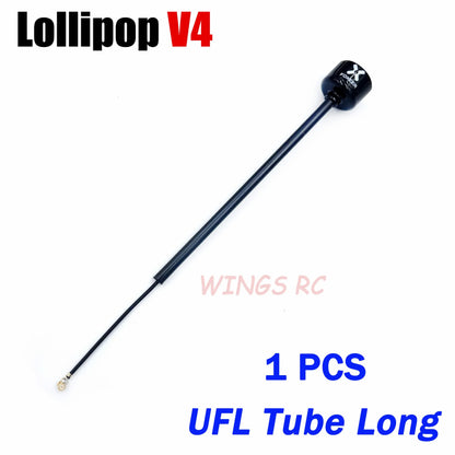 Antenna Lollipop 4 V4 FPV Antenna 5.8G 2.6Dbi Stubby RHCP SMA RPSMA UFL Straight/Angle MMCX 7.2G for FPV RC Racing Drone