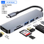 USB C Docking Station PD 100W USB C HUB Type C to Hdmi-Compatible Adapter 4K 30Hz VGA RJ45 USB 3.0 HUB USB Splitter for Macbook