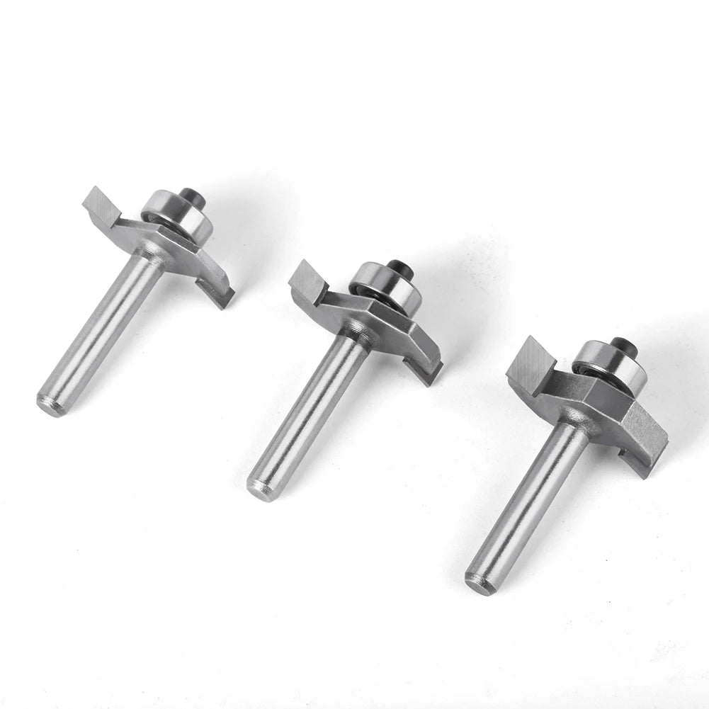 1/4" 1/2Shank High Quality "T" Type Biscuit Joint Slot Cutter Jointing/Slotting Router Bit Cutter Wood Working