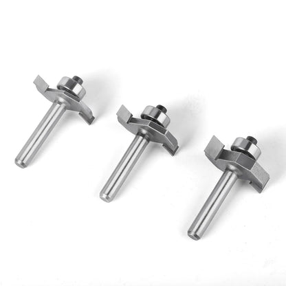 1/4" 1/2Shank High Quality "T" Type Biscuit Joint Slot Cutter Jointing/Slotting Router Bit Cutter Wood Working