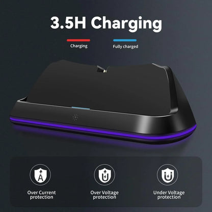 Charging Station for Playstation Portal,Ps5 Accessories Kits with Fast Charging & LED Light, Controller Charging Stand HC-3710