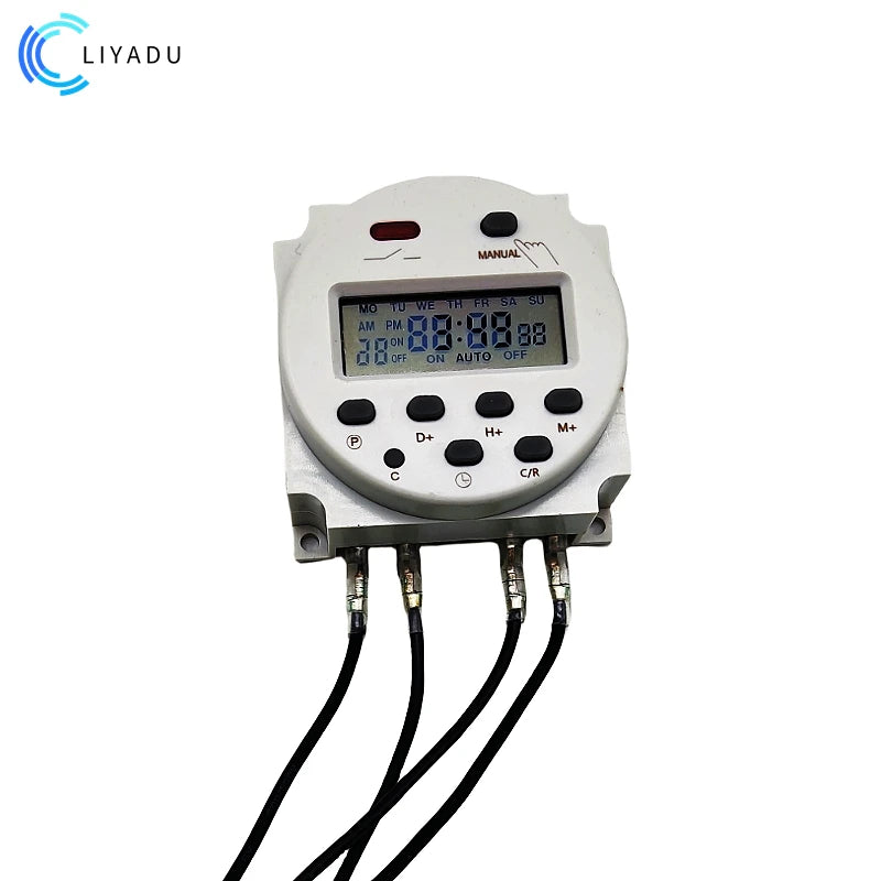 CN101A 12V/24V/110V/220V Single and Double Countdown Micro Cycle Time Control Switch Timer Controller Min Control 16A
