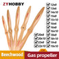 CW Wooden Propeller for Gasoline RC Airplane 16X6 16X8 16X10 18X8 18X10 19X8 19X10 20X8 20X10 21X10 22X8 22X10