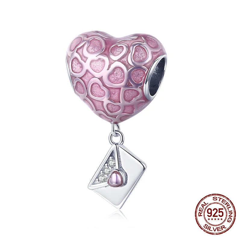 925 Sterling Silver Women Boy Girls Pet Camera Bee Charm Coffee Ladybug Beads Fit DIY Original Bracelet Pendants Jewelry