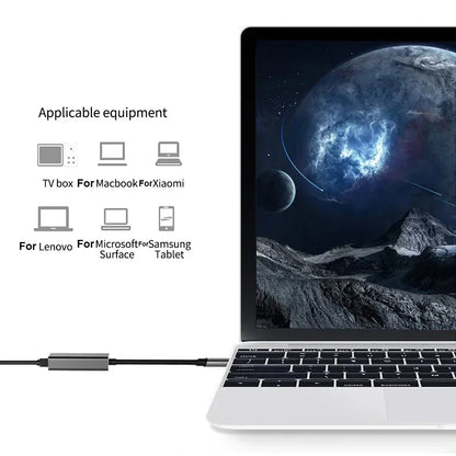Adaptateur Ethernet USB Type C 1000Mbps, Carte Réseau RJ45 USB 3.0 Pour Macbook PC Windows XP 7 Câble Internet Lan USB Android