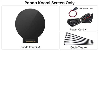 Panda Knomi Display Screen Customize UI OTA Firmware Real-Time Updates for Bambu Lab P1 A1 X1 A1 MINI Panda Branch