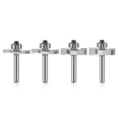 1/4" 1/2Shank High Quality "T" Type Biscuit Joint Slot Cutter Jointing/Slotting Router Bit Cutter Wood Working