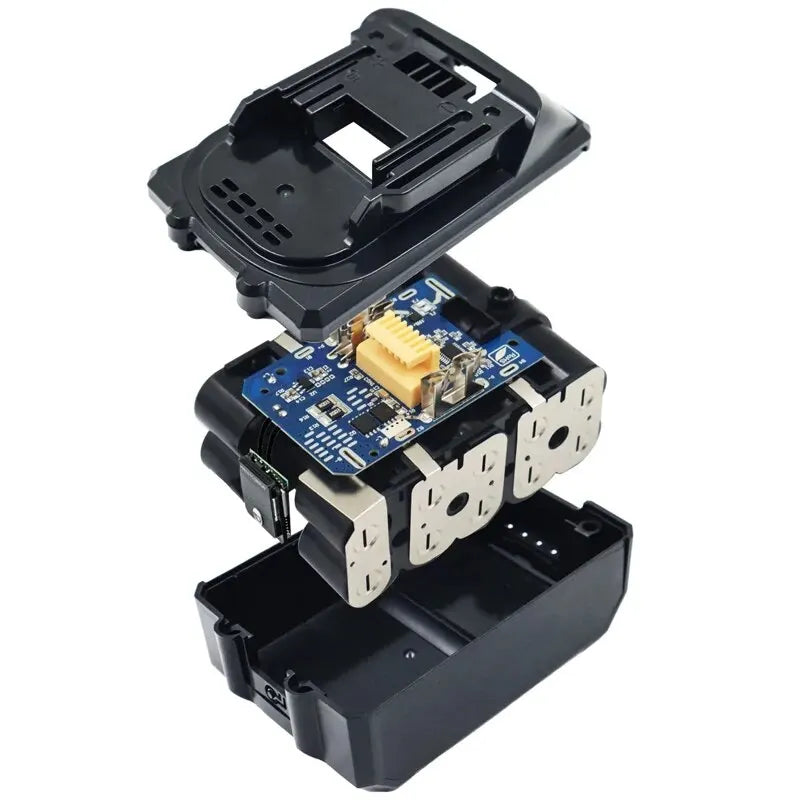BL1830 Li-Ion Battery Case Charging Protection Circuit Board PCB LED Digital Indicator Box for Makita 18V 6.0Ah Housings Shell