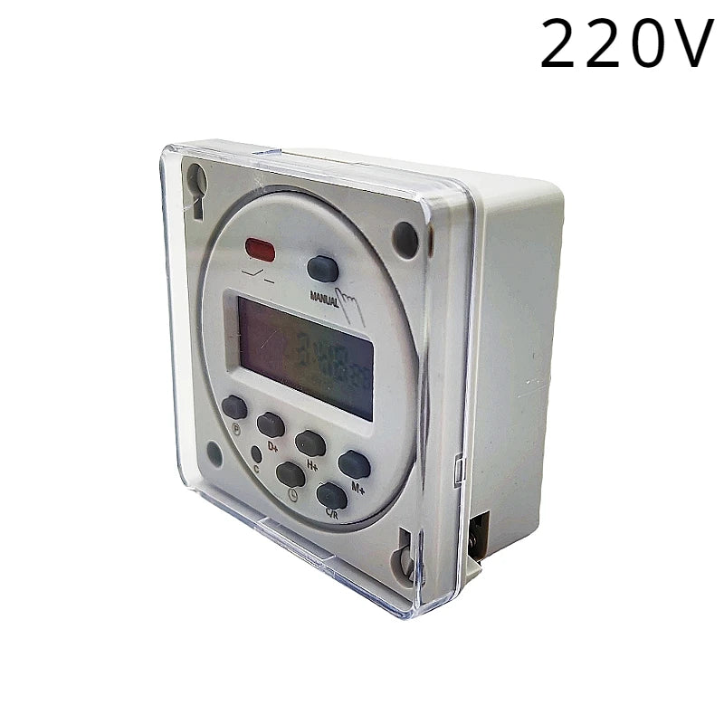 CN101A 12V/24V/110V/220V Single and Double Countdown Micro Cycle Time Control Switch Timer Controller Min Control 16A