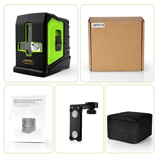 CE Certificated 3D New ABS and PC Shell Shockproof Lines Laser Level with 5200Mah BATTERY Work Separately Laser Lines