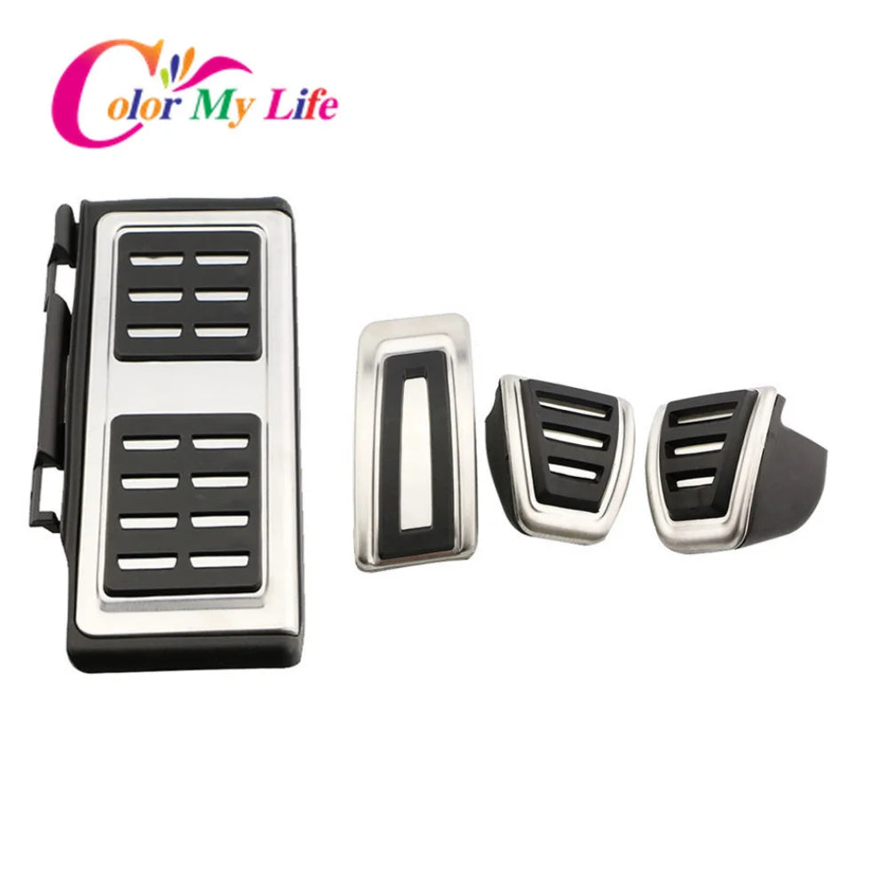 Car Pedals Cap Foot Rest Cover Accelerator Brake Clutch for VW Golf 7 Gti MK7 Seat Leon Octavia A7 Rapid Audi A3 8V Passat VIII