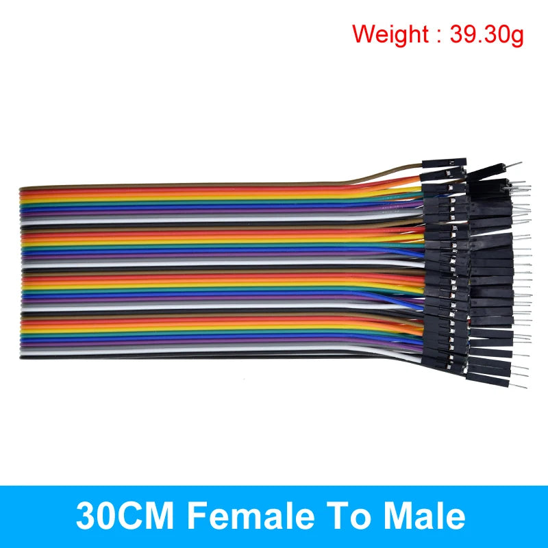 Dupont Line 10CM 20CM 30CM 40Pin Male to Male + Male to Female and Female to Female Jumper Wire Dupont Cable for Arduino