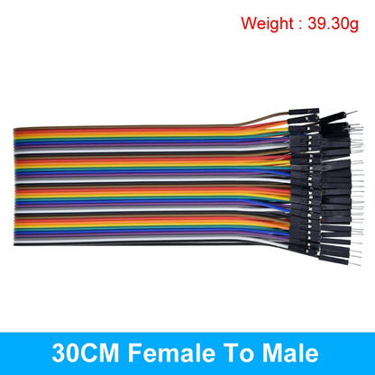 Dupont Line 10CM 20CM 30CM 40Pin Male to Male + Male to Female and Female to Female Jumper Wire Dupont Cable for Arduino