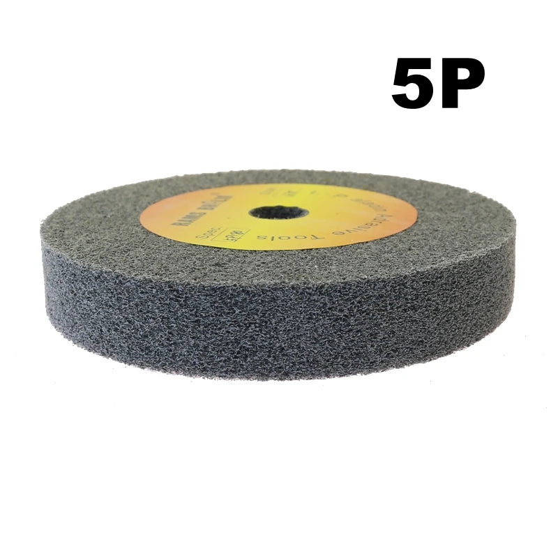 1 Piece 6X1In. Stainless Steel Polishing Buffing Wheel Bench Grinder Abrasive Grinding Wheel