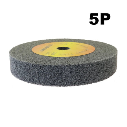 1 Piece 6X1In. Stainless Steel Polishing Buffing Wheel Bench Grinder Abrasive Grinding Wheel