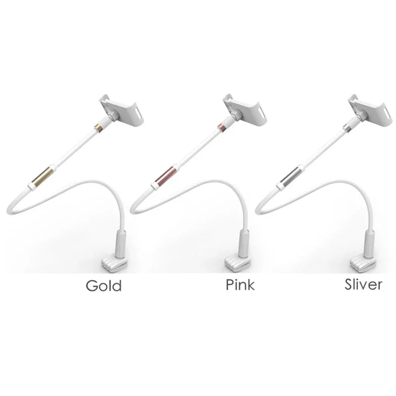 Desktop Phone Tablet Stands 130Cm Tablet Holder Adjustable Mount for Tablet 4.0 to 11 Inch Bed Tablet PC Stand Metal Support