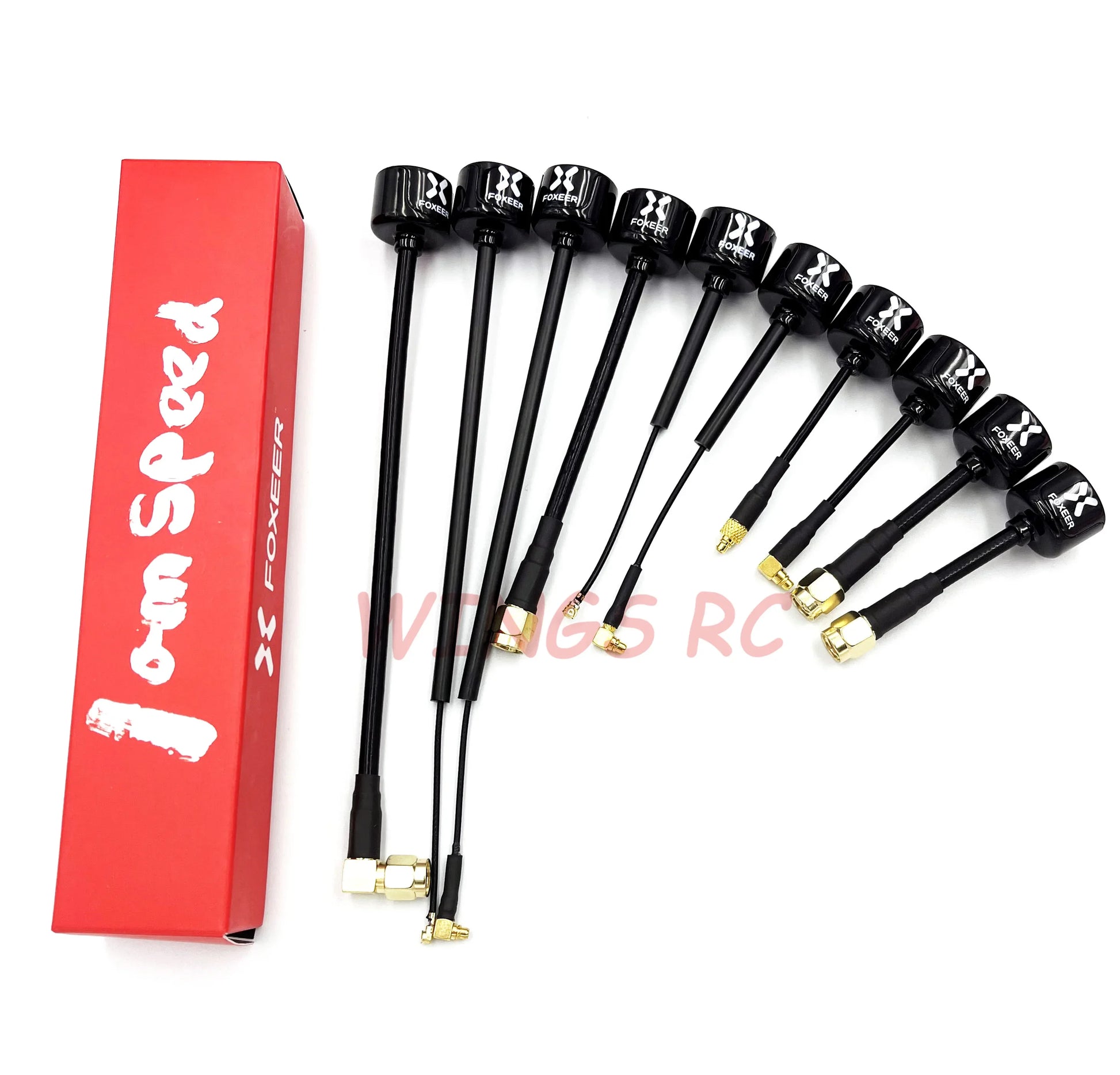 Antenna Lollipop 4 V4 FPV Antenna 5.8G 2.6Dbi Stubby RHCP SMA RPSMA UFL Straight/Angle MMCX 7.2G for FPV RC Racing Drone
