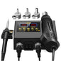 8898 Soldering Station Portable Digital Hot Air Gun BGA Rework Solder Station Hot Air Blower Heat Gun Desoldering VS 8586D 8586