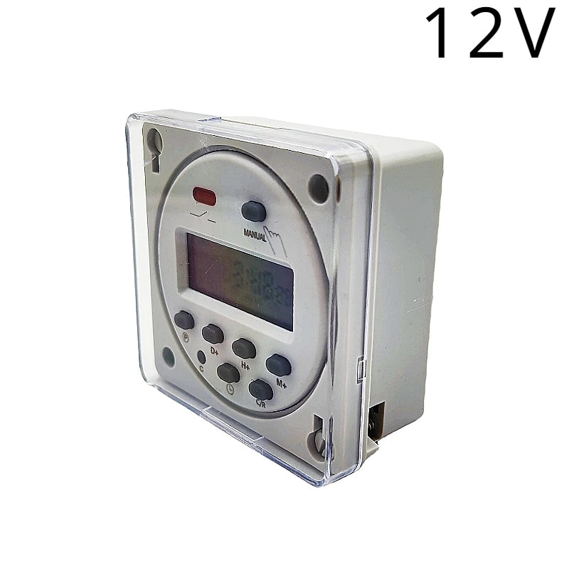 CN101A 12V/24V/110V/220V Single and Double Countdown Micro Cycle Time Control Switch Timer Controller Min Control 16A
