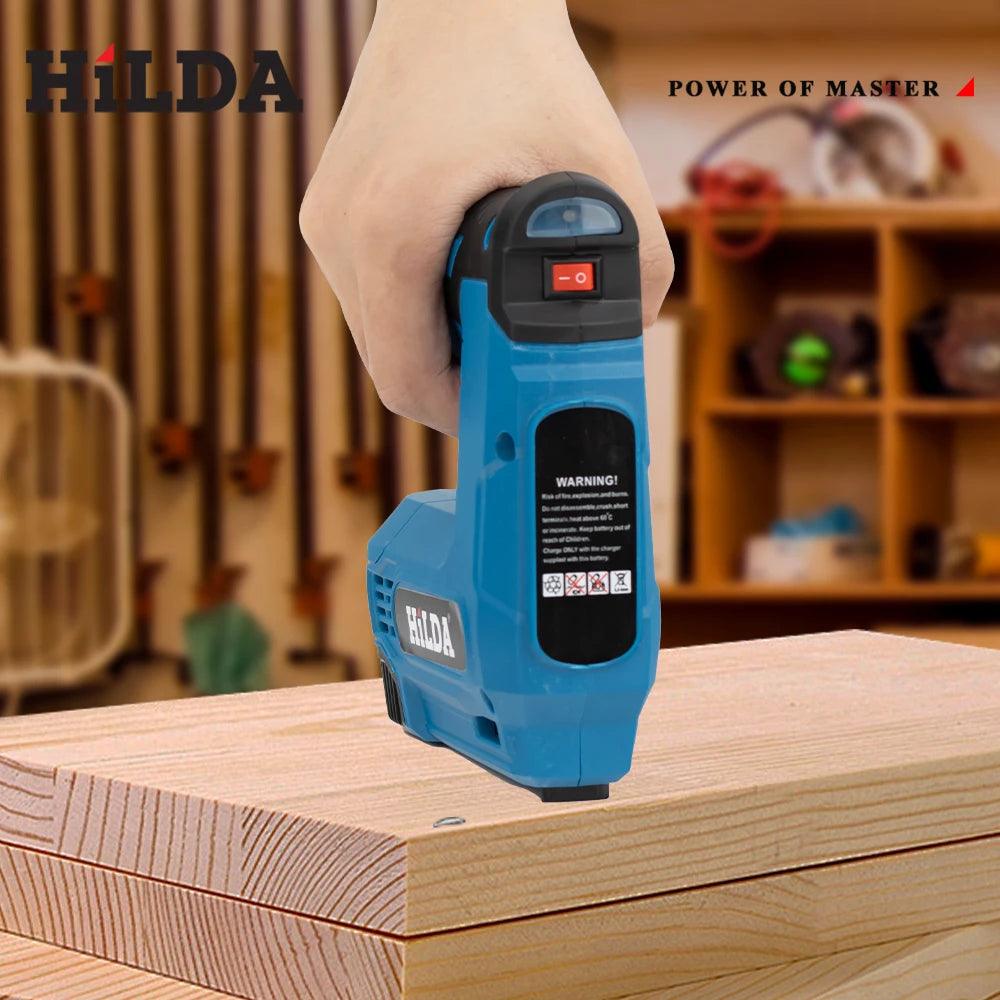 Usbelectric 2-In-1 Air Nail Gun Furniture Pneumatic Gun Wood Frame Stapler Pneumatic Tool Power Tools with 2000Pcs Staples