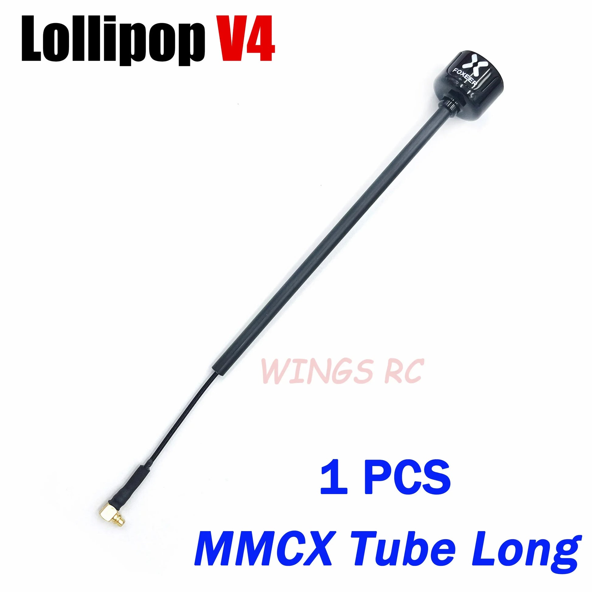 Antenna Lollipop 4 V4 FPV Antenna 5.8G 2.6Dbi Stubby RHCP SMA RPSMA UFL Straight/Angle MMCX 7.2G for FPV RC Racing Drone
