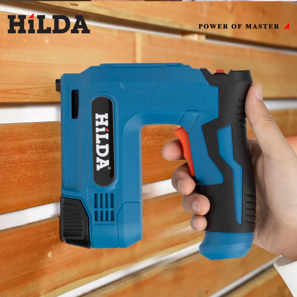 Usbelectric 2-In-1 Air Nail Gun Furniture Pneumatic Gun Wood Frame Stapler Pneumatic Tool Power Tools with 2000Pcs Staples