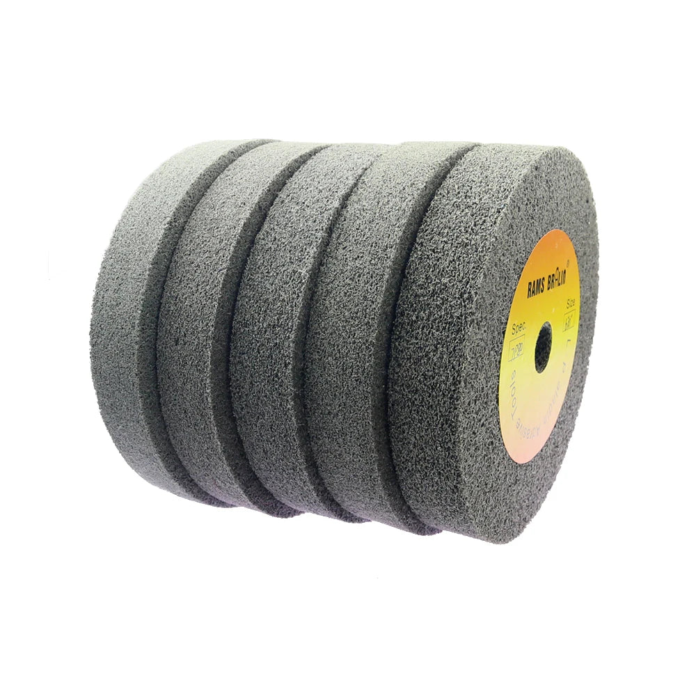 1 Piece 6X1In. Stainless Steel Polishing Buffing Wheel Bench Grinder Abrasive Grinding Wheel