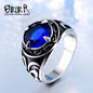 316L Stainless Steel Viking Men Ring Knot Rune Norse Jewelry Exquisite Ring LLBR8-269R