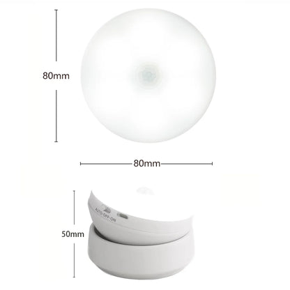 LED Night Light USB Charging Intelligent Human Induction for Bedside Cabinet Home Wardrobe Lighting Motion Sensor Light Led Lamp