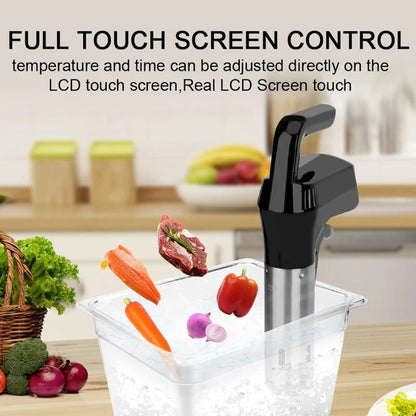 1100W Vacuum Sous Vide Cooker LCD Touch Digital Display Immersion Circulator Accurate Cooking Waterproof Smart Slow Cooker