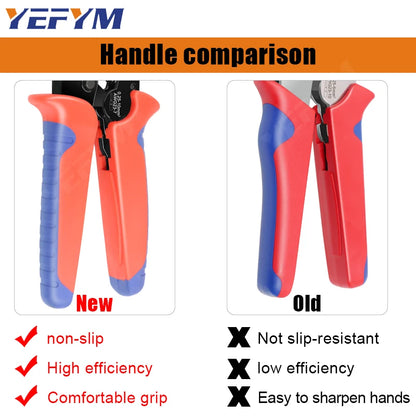 Crimping Pliers Ferrule Sleeves Tubular Terminal Tools HSC8 6-4A/6-6A/16-6 Wire Crimper Household Electrical Sets