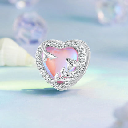 925 Sterling Silver Colorful Ocean Starfish round Heart Charm Butterfly Murano Glass Bead Fit Original Bracelet DIY Gift