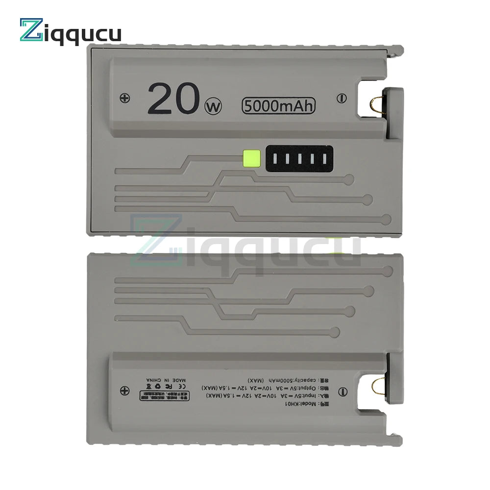 1*21700 Battery Box DIY Kit Battery Charger Case DIY Power Bank Box 20W Fast Charging for Phone Charging Not Including Batteries