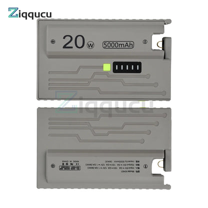 1*21700 Battery Box DIY Kit Battery Charger Case DIY Power Bank Box 20W Fast Charging for Phone Charging Not Including Batteries