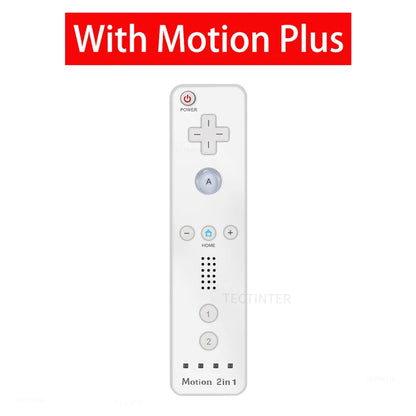 2 in 1 Controller for Nintendo Wii Console Wireless Gamepad Optional Motion plus Nunchuck Remote Joystick Video Game Accessories