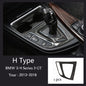 For BMW 3 4 Series 3GT F30 F31 F32 F34 F36 316Li 320Li Car Accessories Control Gear Shift Panel Decorative Strip Cover Trim