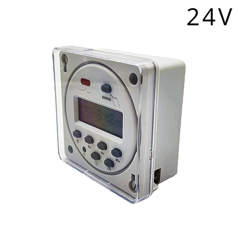 CN101A 12V/24V/110V/220V Single and Double Countdown Micro Cycle Time Control Switch Timer Controller Min Control 16A