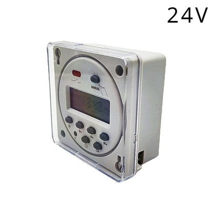 CN101A 12V/24V/110V/220V Single and Double Countdown Micro Cycle Time Control Switch Timer Controller Min Control 16A