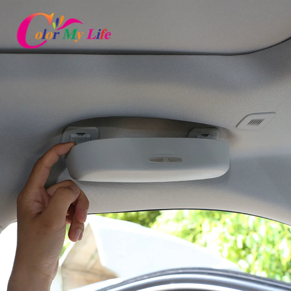 Car Glasses Holder Case Sunglass Holder Sun Glasses Box for Audi Q3 Q5 SQ5 Q7 A1 A3 S3 A4 A6 A7 S6 S7 S4 RS4 A5 S5 2012-2022
