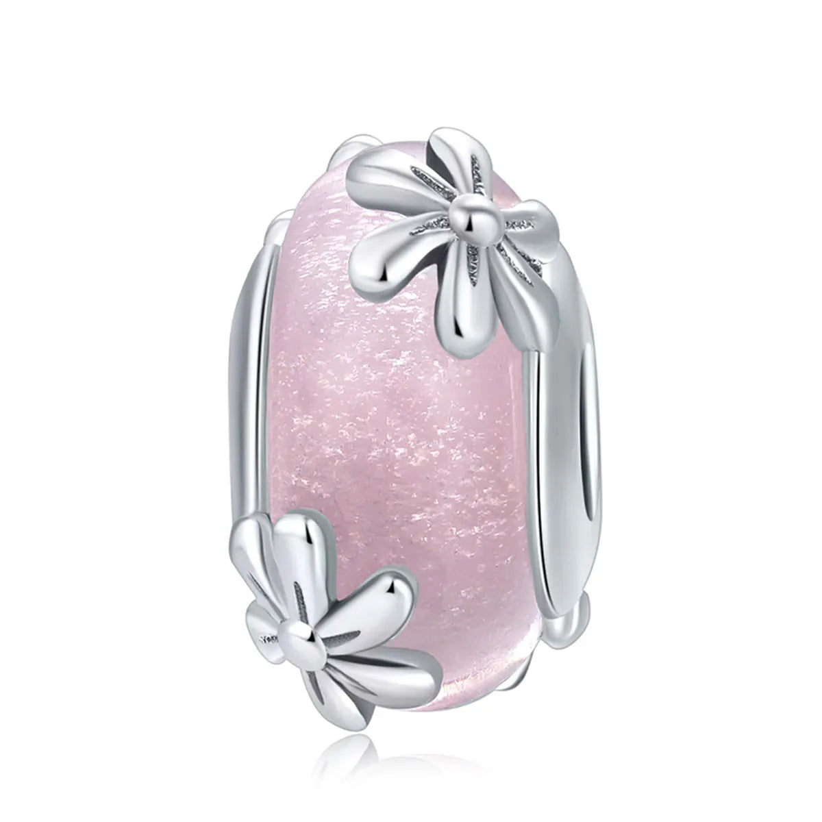 925 Sterling Silver Colorful Ocean Starfish round Heart Charm Butterfly Murano Glass Bead Fit Original Bracelet DIY Gift
