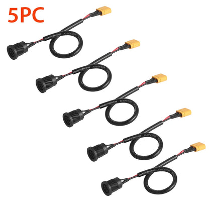 Charging Port Socket for KUGOO KIRIN Kukirin G2 Master Electric Scooter Battery Power Charger Plug Interface Component