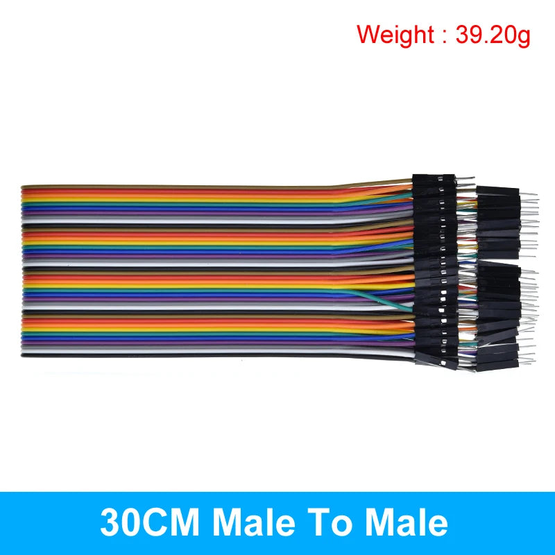 Dupont Line 10CM 20CM 30CM 40Pin Male to Male + Male to Female and Female to Female Jumper Wire Dupont Cable for Arduino