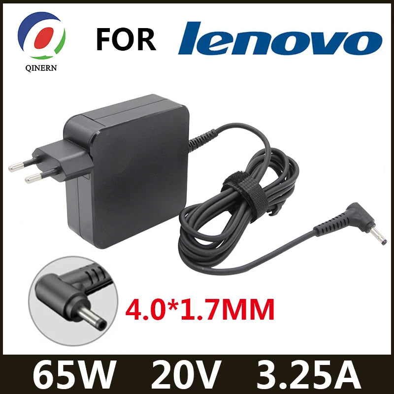 20V 3.25A 65W 4.0*1.7Mm AC Laptop Charger  Ideapad 330S 320 100-15 B50-10 YOGA 710 510-14ISK Redmibook 14 13 Adapter